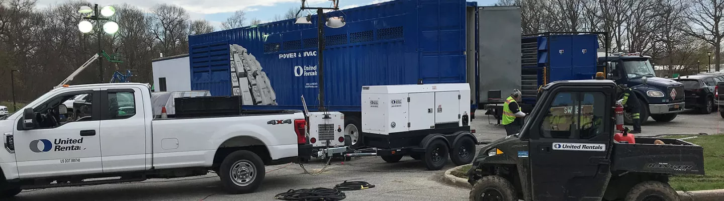 Truck and power supply