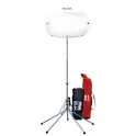Silver and white Multiquip balloon light