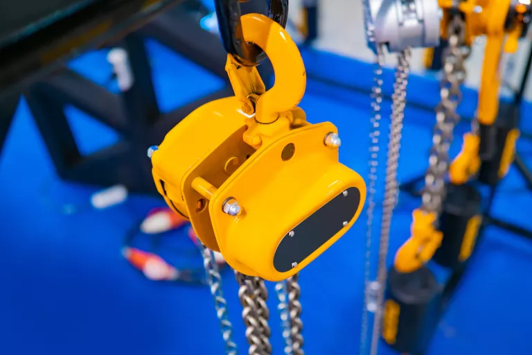 yellow winch