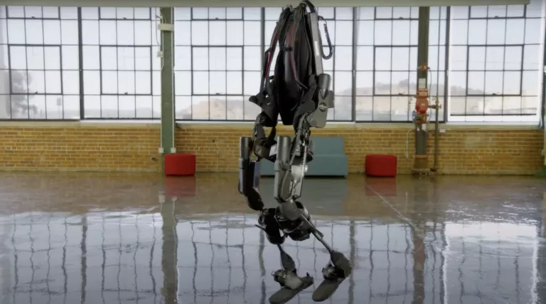 photo of bionic suit for paralyzed military veterans