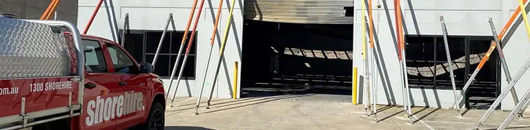 Stabilising a Fire Damaged Structure