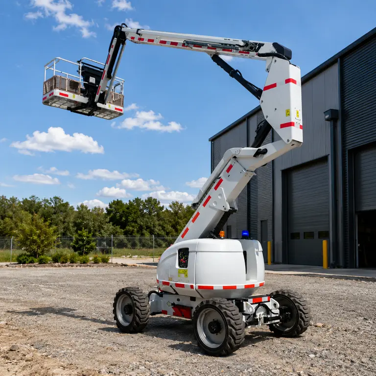 60ft Diesel Knuckle Boom
