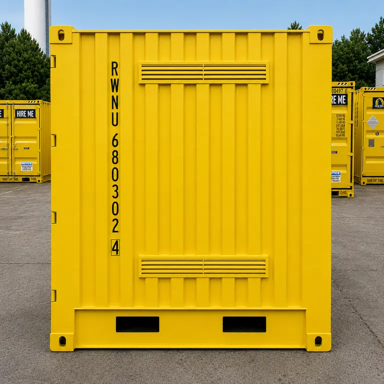 8ft dangerous goods storage container for hazardous materials