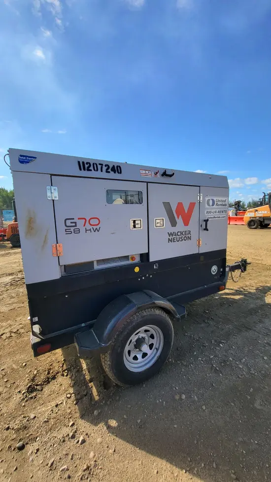 2021 Wacker Neuson G70 T4F Diesel Generator