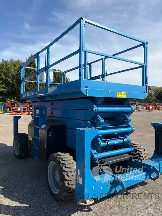 2017 Genie GS-5390 RT Rough Terrain Scissor Lift