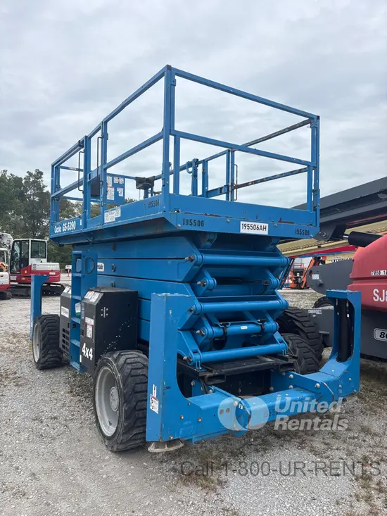 2017 Genie GS-5390 RT Rough Terrain Scissor Lift