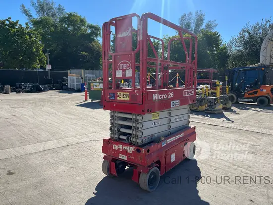 2019 MEC MICRO 26 Scissor Lift