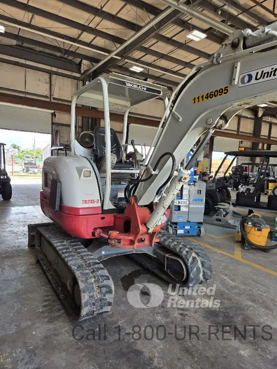 2021 Takeuchi TB235-2R Mini Excavator