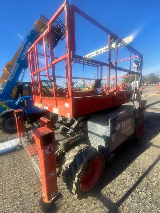 2017 Skyjack SJ6826RT Rough Terrain Scissor Lift