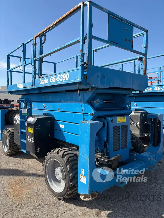 2017 Genie GS-5390 RT Rough Terrain Scissor Lift