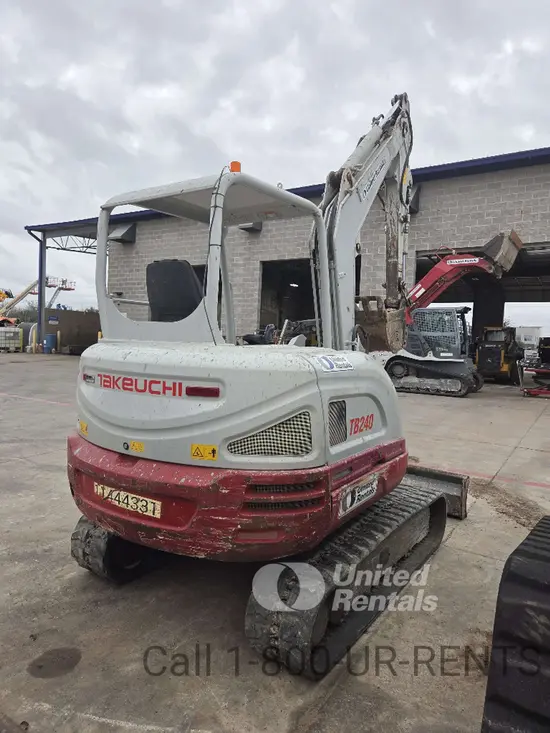 2022 Takeuchi TB240 Mini Excavator