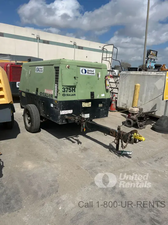 2019 Sullair 375H DPQ-JD3 Air Compressor