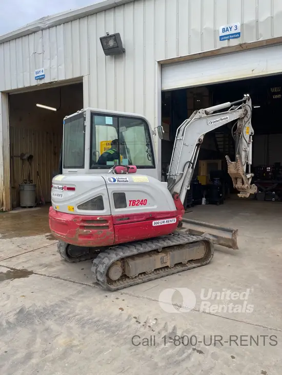 2022 Takeuchi TB240C Mini Excavator