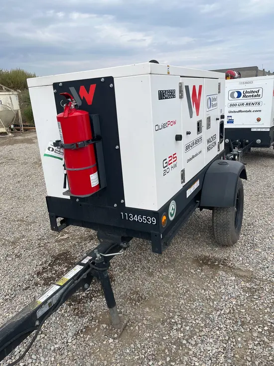 2022 Wacker Neuson G25 T4F Diesel Generator
