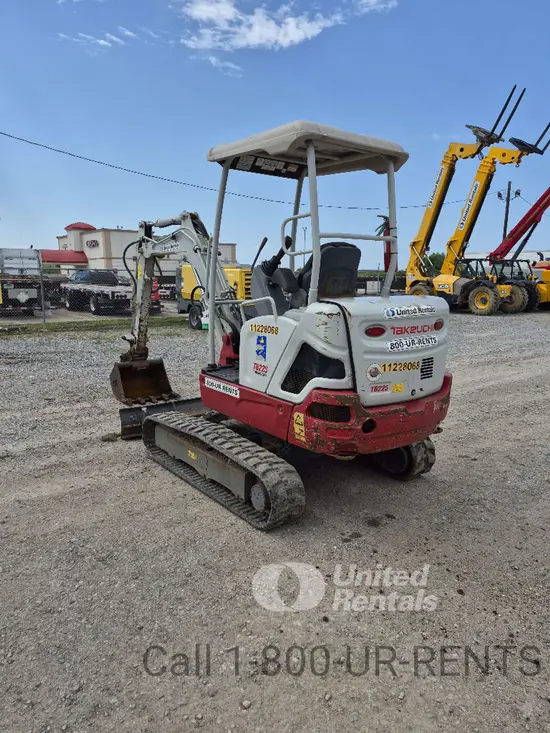 2021 Takeuchi TB225R Mini Excavator