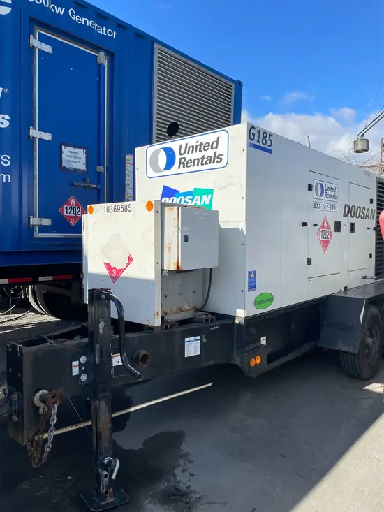 2015 Doosan G185 Diesel Generator