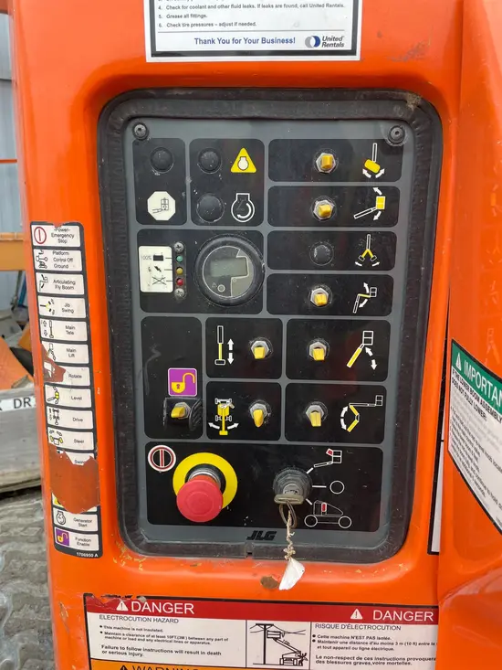 2017 JLG E450AJ Articulating Boom Lift