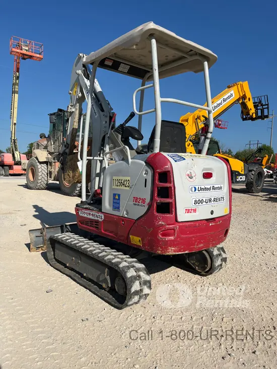 2021 Takeuchi TB216 Mini Excavator