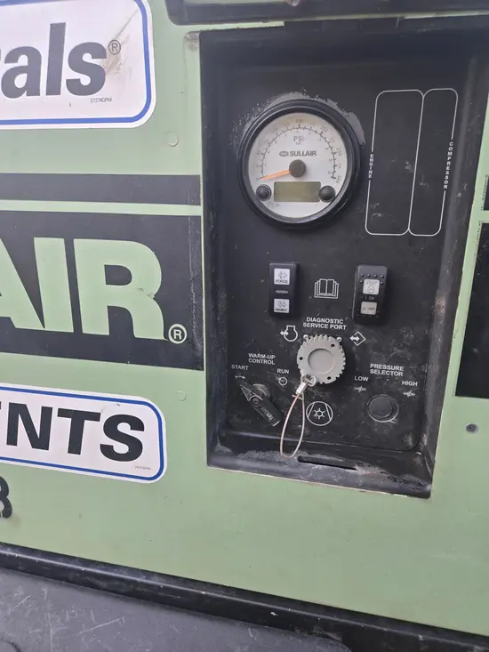 2017 Sullair 185DPQ-KU-T3 Air Compressor