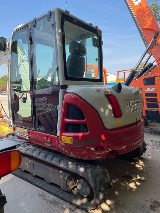 2021 Takeuchi TB370CR Mini Excavator