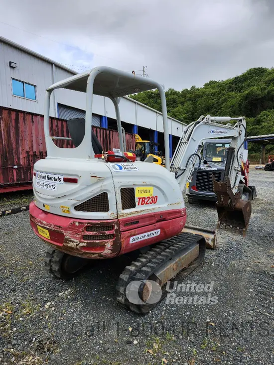 2021 Takeuchi TB230 Mini Excavator