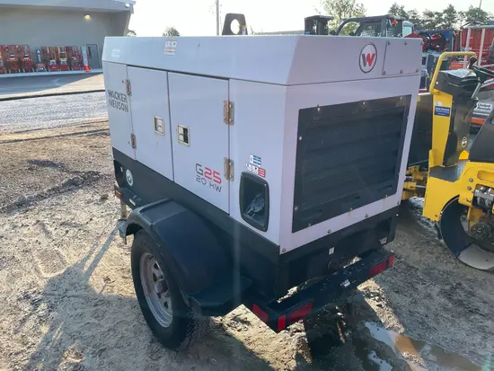 2020 Wacker Neuson G 25 Diesel Generator