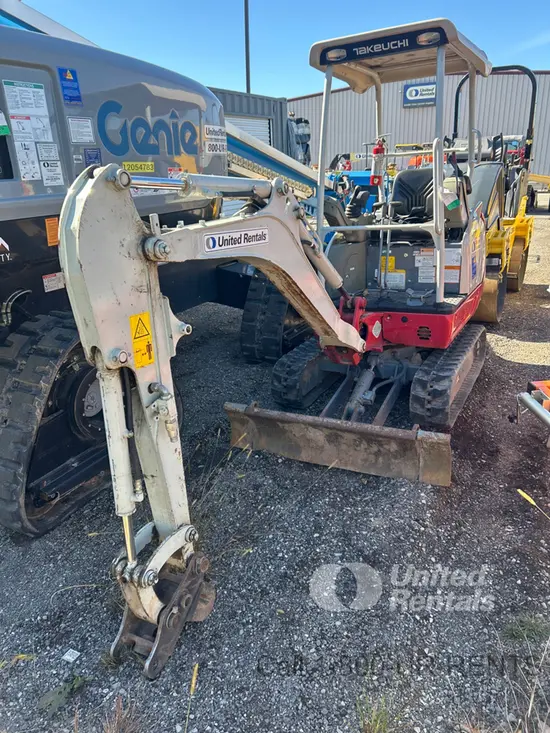 2021 Takeuchi TB216 Mini Excavator