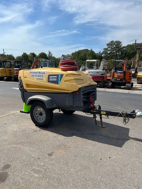 2019 Atlas Copco XAS185KD7 T4F Air Compressor