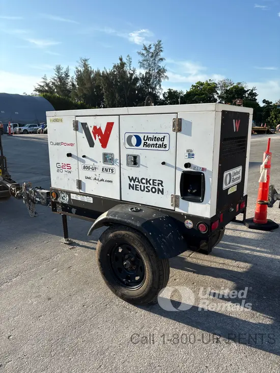 2022 Wacker Neuson G25 T4F Diesel Generator