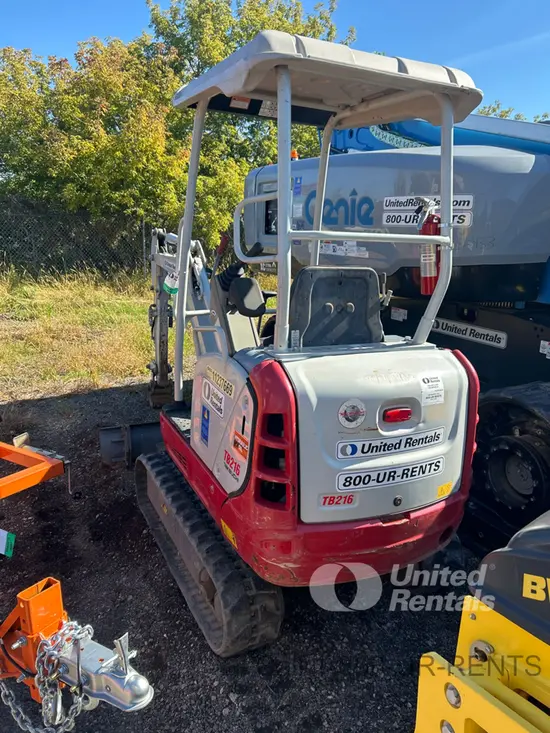 2021 Takeuchi TB216 Mini Excavator