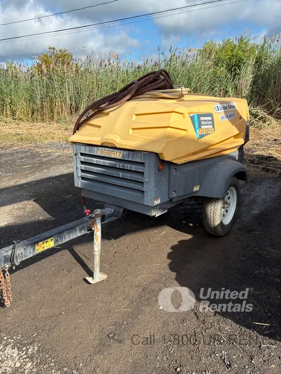 2017 Atlas Copco XAS185KD7 T4F Air Compressor