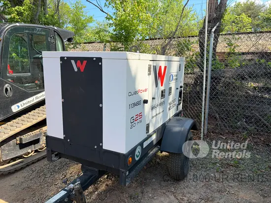 2022 Wacker Neuson G25 T4F Diesel Generator