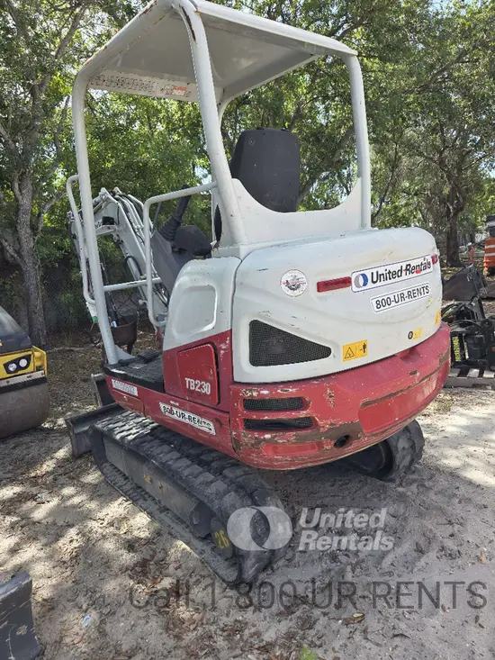 2021 Takeuchi TB230 Mini Excavator