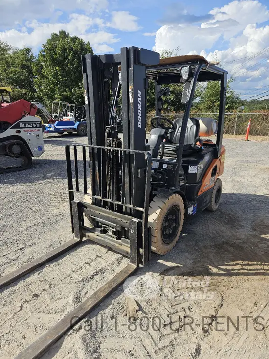 2021 Doosan G25N-7DF Warehouse Forklift