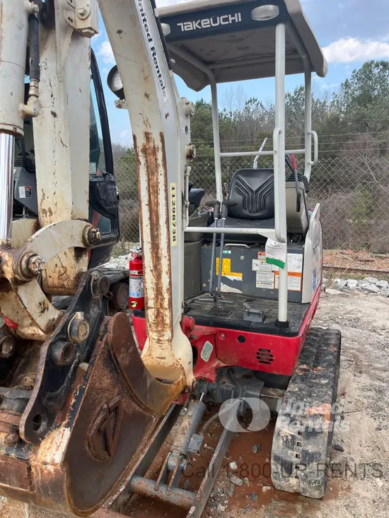 2021 Takeuchi TB216 Mini Excavator