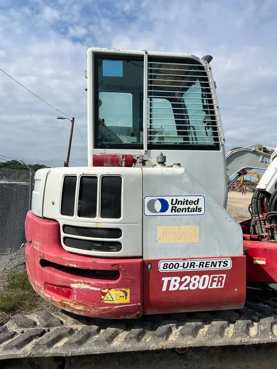 2018 Takeuchi TB280FR Excavator
