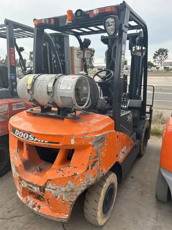 2019 Doosan G30P-7DF Warehouse Forklift