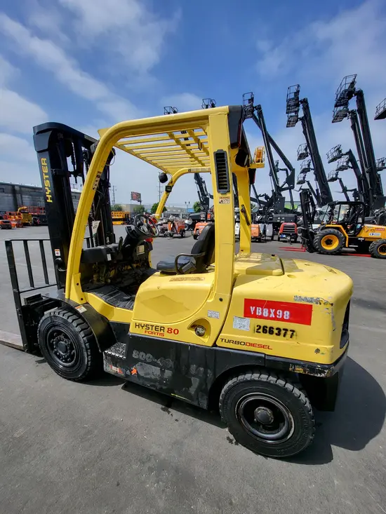 2014 HYSTER H80FT Warehouse Forklift