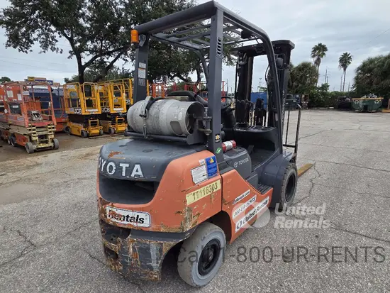 2020 Toyota 8FGU25 Warehouse Forklift