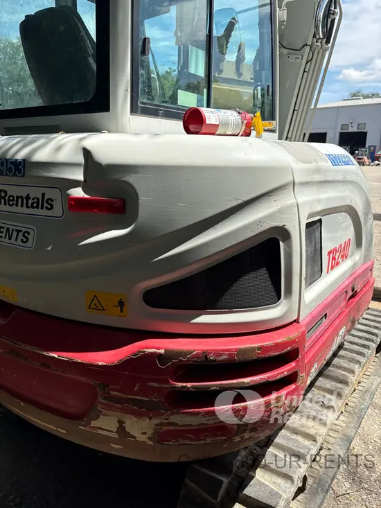2021 Takeuchi TB240C Mini Excavator