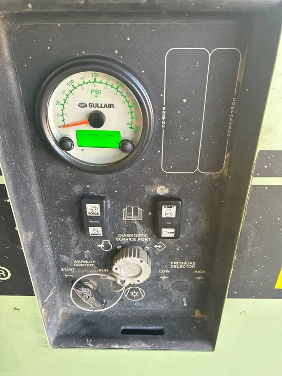 2019 Sullair 185DPQ-KU-T3 Air Compressor