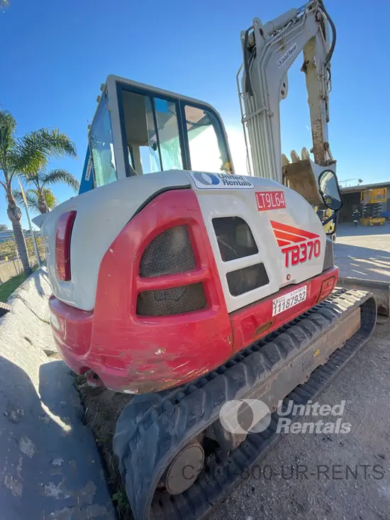 2021 Takeuchi TB370CR Mini Excavator