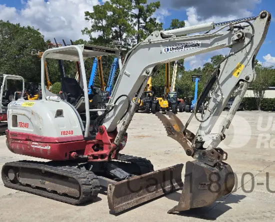 2021 Takeuchi TB240 Mini Excavator