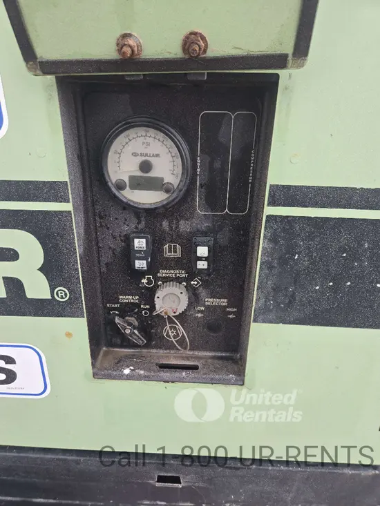 2018 Sullair 185DPQ-KU-T3 Air Compressor