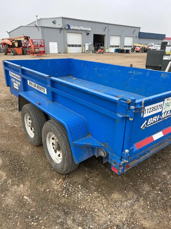 2021 Bri-Mar DT612LP-10-S-UR Dump Trailer