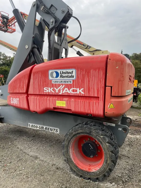 2017 Skyjack SJ86T Boom Lift