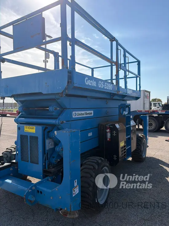 2017 Genie GS-5390 RT Rough Terrain Scissor Lift