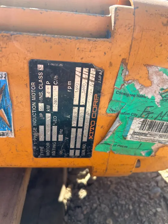 2012 JD NEUHAUS PROFI 3T/6T Hoist