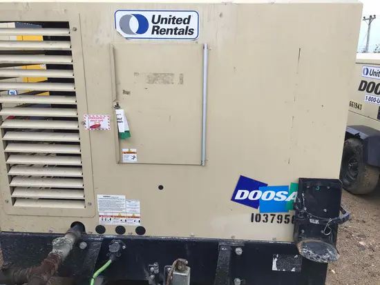2015 Doosan XP825WCU-FX-T3 Air Compressor