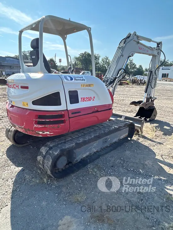 2021 Takeuchi TB250-2R Mini Excavator